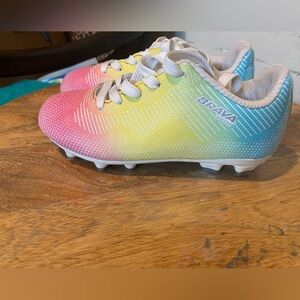 Brava Kids Colorful Soccer Sneakers